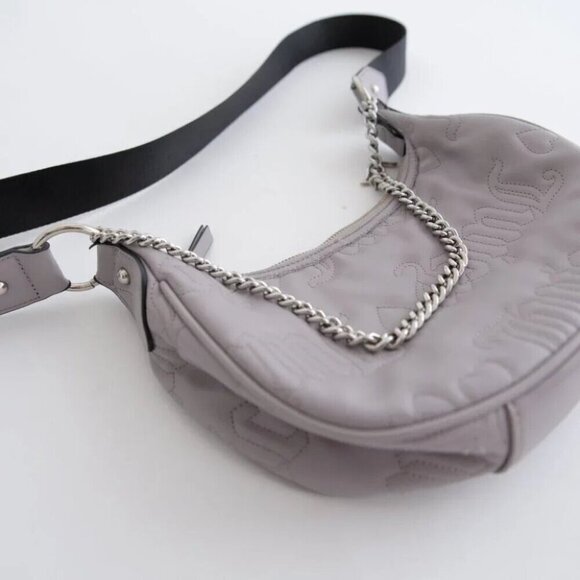 Vintage Juice Grey Crossbody Handbag  Purse - Picture 4 of 13